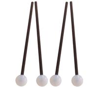 TOYANDONA 2pares Mallets De Percusión Para Tambor De Lengua De Perfectos Para Práctica y Presentaciones Musicales