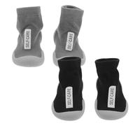 TOYANDONA 2pares Zapatos Tipo Calcetín Antideslizantes para Suela Suave para Caminar Casa Zapatos De Calcetines Transpirables para Primeros Pasos Fáciles De Poner y Quitar para Recién Nacido