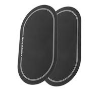 TOYANDONA 2piezas Almohadillas Para Tambor De Parches De Batería Cojines De Protección Para Ruido y Armónicos Aptos Para Pedal Simple y Doble Instalación Sin Residuos