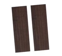 TOYANDONA 2piezas Bloques De Madera De Ébano Para Puentes De Guitarra Acústica Materiales Para Accesorios Musicales Para Creación De Instrumentos