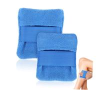 TOYANDONA 2piezas Bolsa Quitar Arena Playa Guante Playa Toallitas Limpiadoras Cuerpo Accesorios Imprescindibles Vacaciones