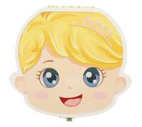 TOYANDONA 2piezas Caja De Recuerdos De Dientes De Almacenamiento De Dientes Infantiles Diseño y Divertido Contenedor