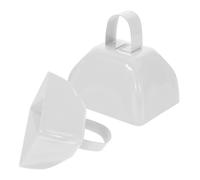 TOYANDONA 2piezas Cencerro de Metal para Fútbol Campanas Metálicas para Eventos Deportivos Animación de Fútbol Celebraciones y Reuniones