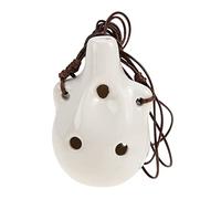 TOYANDONA 2piezas Cerámica Ocarina Portátil Para Principiantes Instrumento Musical Para Ocarina De Decorativa Sonido Hermoso y Resonante