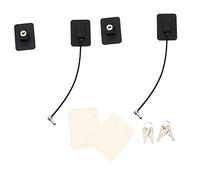 TOYANDONA 2Piezas Cerraduras de Seguridad para Puertas y Ventanas de Pestillo Infantil Protección para Bebés Instalación Material Bloqueo para Refrigerador