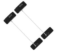 TOYANDONA 2piezas Cerraduras De Seguridad Para Refrigerador Contraseña Para Cajón Del Congelador y Gabinete Cerradura Para Puerta De Refrigerador Abs