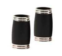 TOYANDONA 2piezas Clarinete Soprano Bemol De Afinación Metálica Tubo Metálico De Dos Secciones Para Práctica y Escenario De Tubo De Afinación Compacto