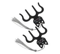 TOYANDONA 2piezas Clip de Partitura para Piano Forma de Gato de Dibujos Animados Sujetapáginas para Libros de Música Carpeta para Partituras de Banda de Música