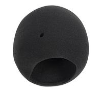 TOYANDONA 2piezas Cubierta De Esponja Para Micrófono Protector Antiviento y Acústico Para Karaoke y Grabaciones Estudio Compatible y Lavable Accesorio Para Cantar y Entrevistas