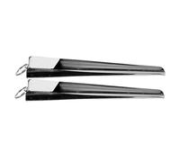 TOYANDONA 2piezas Cucharón De Alimento para Aves De Acero Inoxidable Accesorio Práctico para Alimentar y Beber para Periquitos y Aves Pequeñas Resistente y Duradero