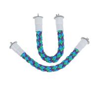 TOYANDONA 2piezas Cuerda De Masticar para Periquitos y Loros Juguete De Ejercicio y Entretenimiento Columpio De Cuerda para Jaulas De Aves y Uso Exterior para Actividades Físicas y Salud