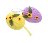 TOYANDONA 2piezas Decoración Colgante De De Pascua Adornos Falsos De Pascua y Decoraciones Únicas para Celebraciones De