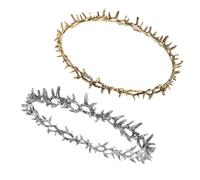 TOYANDONA 2piezas Diademas de Metal de Fiesta Diademas de Espinas Inspiradas en Jesús Accesorios el Cabello para Disfraz de Cosplay del Día de Muertos para Fiesta de Carnaval