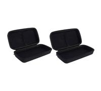 TOYANDONA 2piezas Estuche De Micrófono Eva y Antichoque Caja De Almacenamiento Portátil para Micrófonos Compacto