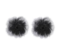 TOYANDONA 2piezas Fundas Protectoras Para Micrófono Antisalpicaduras Resistentes Al Viento Clip Para Micrófono Lavalier