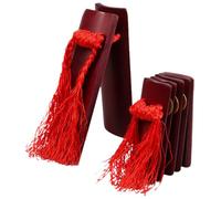 TOYANDONA 2piezas Instrumento Musical Kuaiban De Para Set De Grande y Para Fomentar La y Habilidades De Expresión Presentaciones Artísticas