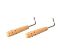 TOYANDONA 2piezas Llave De Afinación De Arpa De Lira Llave De Ajuste Práctica y Confiable Resistente Corrosión