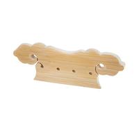 TOYANDONA 2piezas Lute Bridge Tailpiece De Bambú Hecho Mano Para Pipa Parte De Reemplazo De Accesorio Musical Mejora La Calidad Del Sonido