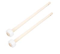 TOYANDONA 2piezas Mazos De Madera Para Gong Chino Martillo De Madera Para Percusión Accesorios Para Gong