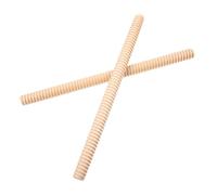 TOYANDONA 2piezas Palos De Percusión De Madera Para Niño Varillas Rítmicas Educativas Prácticas Para y Actividades Infantiles