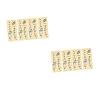 TOYANDONA 2piezas Pegatinas Autoadhesivas Para Guitarras Eléctricas Decoración Creativa Para Diapasón y Protección Del Parche De Guitarra Accesorio Para Músicos y Amantes Música