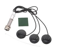 TOYANDONA 2piezas Pickup Piezoeléctrico Multifuncional Para Guitarra y Ukelele Fácil Instalación Sin Perforación Mejora La Proyección Sonora Kit Completo Adhesivo y Control De Volumen