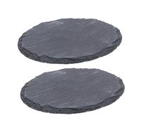 TOYANDONA 2piezas Piedra De Pizarra para Reptiles Plataforma para Tomar El Sol para Tortugas Piedra Natural para Hábitats para Terrarios