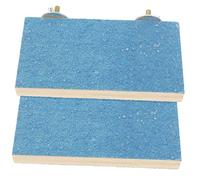 TOYANDONA 2piezas Plataformas Resistentes para Loros Soporte Interesante para Pájaros Accesorios para Jaula De Pájaros Plataforma para Estación De Mascotas