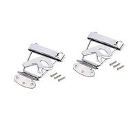 TOYANDONA 2piezas r Shape String Guitar Tailpiece Bridge Metal Semi-hollow Replacement for Jazz Guitar Gaa Easy to Install High Strength