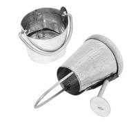 TOYANDONA 2Piezas Regadera y Miniatura para Casa de Muñecas Decoración para Jardín Aprendizaje Accesorios de Miniatura para Camping
