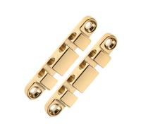 TOYANDONA 2piezas Retenedor De Cuerdas Para Eléctrico De Cuerdas Guía Estable Con Tornillos De Montaje Diseño Dorado Resistente Para Reemplazo Profesional