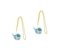 TOYANDONA 2piezas Silbato De Agua Para Diseño De Pájaro Juguete Interactivo Para Fiestas y Actividades Al Aire Silbato Portátil y Divertido Con Lanyard Incluido