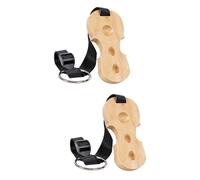 TOYANDONA 2piezas Soporte Antideslizante Para De Madera Protector De Suelo y Ancla Para Artistas De Color Madera