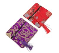 TOYANDONA 2piezas Soporte De Guitarra Bolsa Portátil para Clavos Guzheng y Monedas Duradero y Estiloso