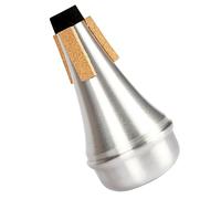 TOYANDONA 2piezas Sordina Pequeña Para Trompeta De Aluminio Amortiguador De Sonido Para Práctica De Instrumentos Musicales Accesorio De Repuesto Para Trompeta