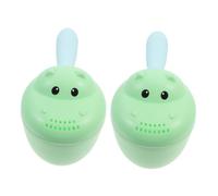 TOYANDONA 2piezas Taza Baño Vasos Enjuague Champú Mango Suave Lavavajillas Champú Costra