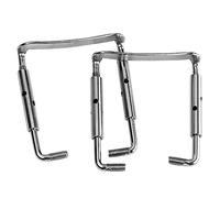 TOYANDONA 2piezas Tornillos De Mentón Para Violín Inoxidables Accesorios De Recambio Duraderos Para Partes De Instrumentos Musicales Compatibles Con Violines