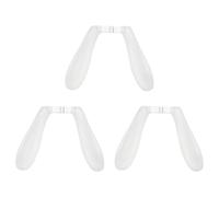 TOYANDONA 3 almohadillas nasales para gafas: Almohadillas nasales de silicona transparente para gafas - Diseño antideslizante para una fácil sustitución e instalación
