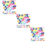 TOYANDONA 3 Juegos Bola De Dibujo Digital Bolas De Rifa Numeradas Pelota Dibujar Bolas Largo Bolas De Bingo De Plástico Interesante Juego De Bolas Bola Numerada Páginas