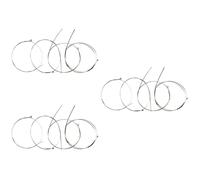 TOYANDONA 3 Juegos cuerdas de viola accesorios para instrumentos accesorios para viola instrumentos musicales parte del instrumento de cuerda viola reemplazo de accesorios violín Metal suite