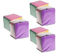 TOYANDONA 3 Juegos Dados De Juguete para Cubo De Juguete para Tarjeta De Números Cubo De Juguete para Tarjeta De Palabras Jugando A Los Dados De Polivinilo 2 Piezas * 3