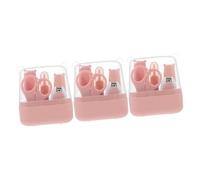 TOYANDONA 3 Juegos juego de tijeras para uñas kit de pedicura para recien nacido regalo para niños pequeños lima de uñas eléctrica Limas de podadoras de bebe clíper clavo