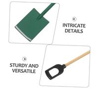 TOYANDONA 3 Juegos Scale with Trowel Rake Hoe For Succulent Planting and Dollhouse Decoration Detailed Mini Gardening Kit For Collectors and
