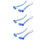 TOYANDONA 3 Pares para los con cuerda natación para los de los hombres protector de natacion edad silicio cable bajo para los para nadador Azul