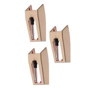 TOYANDONA 3 piezas Agujas para Tocadiscos de Aluminio con Punta de Rubí para Reemplazo Compatibles con Reproductores de Vinilo Ligeras y Resistentes Sonido Claro y Preciso