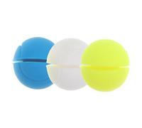 TOYANDONA 3 Piezas Amortiguador de Vibración para Raquetas de Tenis Azul Blanco y Accesorios para Jugadores de Tenis Antivibrador y