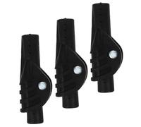 TOYANDONA 3 Piezas Conectores Plegables para Tienda de Campaña Accesorios de Reparación de Varillas de Tienda Soportes Resistentes y Kit DIY para Refuerzo de Bastones de