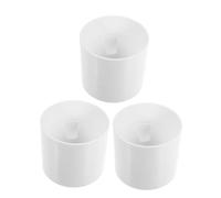 TOYANDONA 3 Piezas Copas de Golf para Putting Verde Insertos de Agujero de Material Abs Duradero para Práctica Interior y Exterior Oficina Patio y Jardín