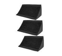 TOYANDONA 3 Piezas De Azulejos De Espuma Acústica Antillamas Para Reducción De Sonido En Esquinas, Paneles Absorbentes De Sonido 12x12x24 Cm, Alta Densidad Para Estudio y Sala De Grabación