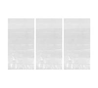 TOYANDONA 3 Piezas Funda Antipolvo para Guitarra Acústica, Bolsa Transparente de Plástico 126,6 X 60 Cm, para Estuche Plano, Protección contra Polvo y Humedad Eléctrico